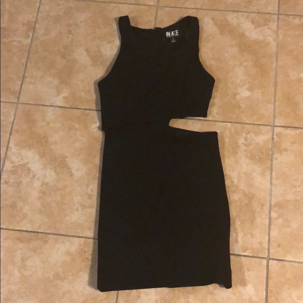 Little Black Dress with Cutout